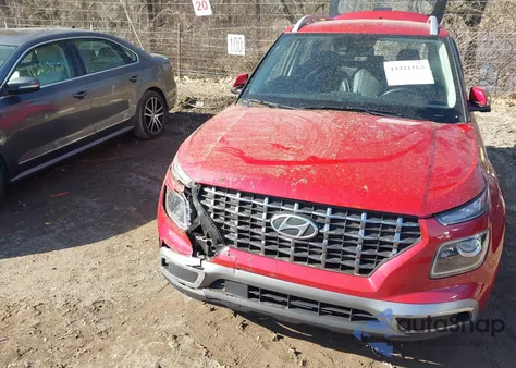 2022 Hyundai Venue Limited z USA, uszkodzony, nr VIN KMHRC8A34NU185784